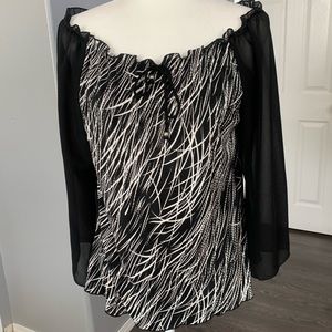 Carina fashion off the shoulders blouse